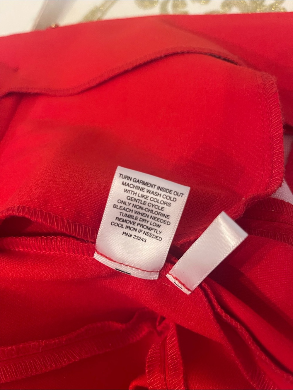 New York & Company Red Double-Breasted Gold-Button Blazer - Picture 8 of 8